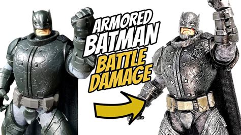 Tutorial McFarlane Toys Armored Batman Battle Damage Custom By Ralph