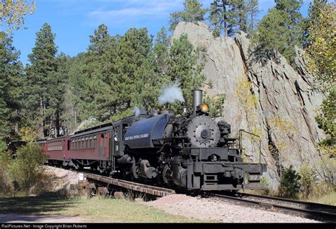 BHC 110 Black Hills Central Railroad 2-6-6-2T at Keystone, South Dakota ...