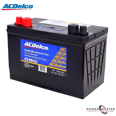 Ac Delco Hcm27smf High Cycle Marine Battery 680cca Power Master