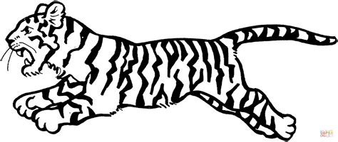 Tigre Para Colorir