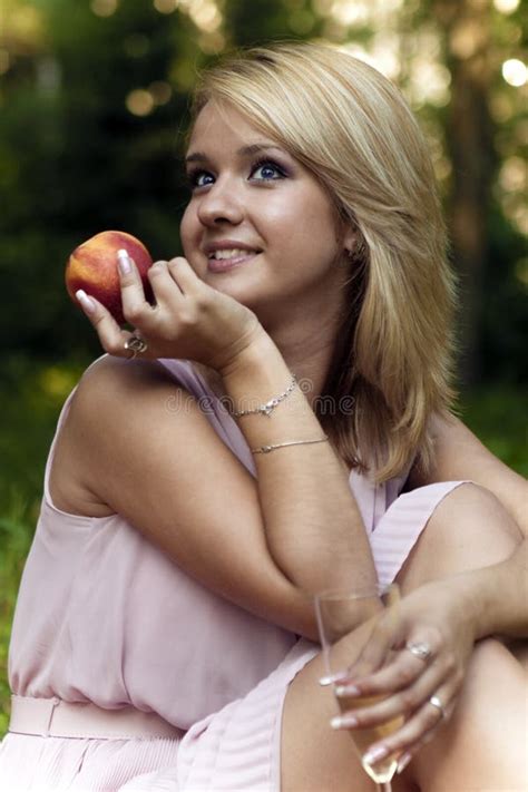 Charming Blonde Stock Photo Image Of Glamor Summer 15366440