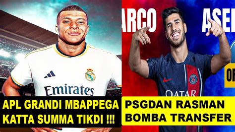 MBAPPENI REALDAN TORTIB OLISHMOQDA BARSA DAN YANA AXMOQLIK PSG YANGI