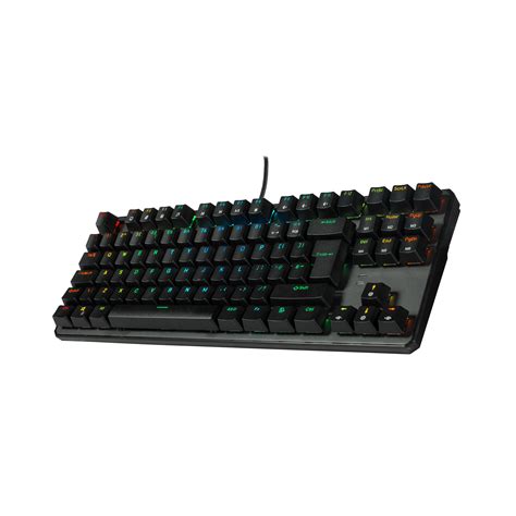 Tecware Phantom Rgb 88 Key Backlit Mech Keyboard Brown Switch