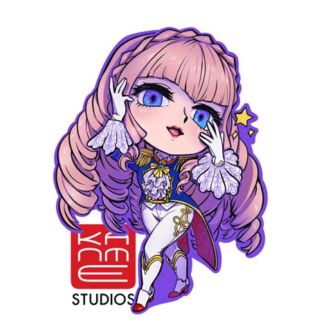 Sf Manon Costume In Double Sided Epoxy Keychain Kanme Esports