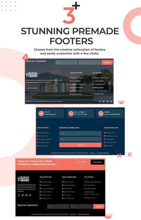 Divi Garage Door Repair Theme | Divi-Childthemes.com