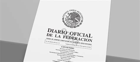 Diario Oficial de la Federación DOF Nomverify México