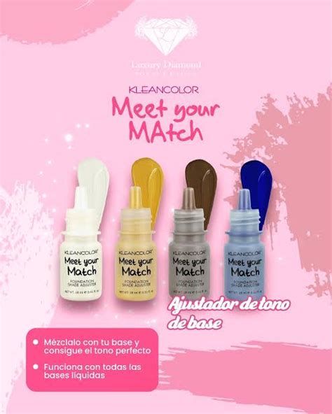 Ajustador De Base Meet Yout Match Kleancolor Blazu Store