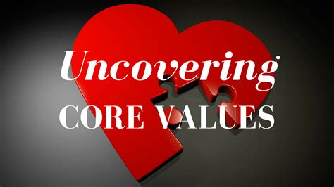 Uncovering Core Values Marriage Missions International