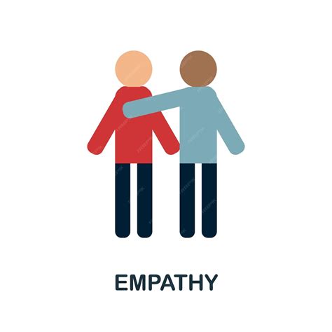 Premium Vector | Empathy icon simple element from core values