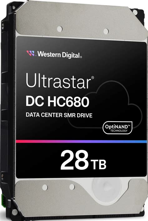 高達 28 TB 超大容量Western Digital 推出 Ultrastar DC HC680 資料中心硬碟 UNIKO s