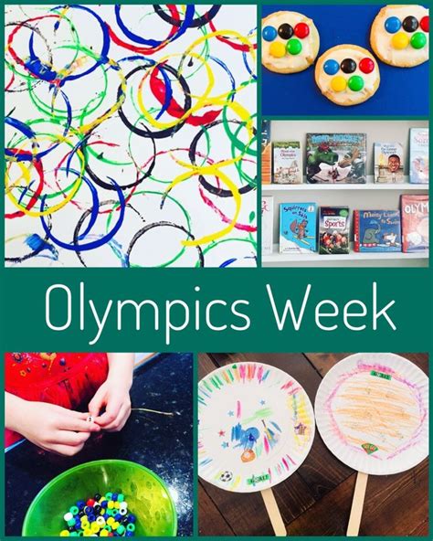 Simple Olympic Themed Crafts Activities Olympic Crafts Camping