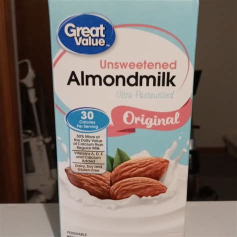 Great Value Unsweetened Almond Milk Review Abillion