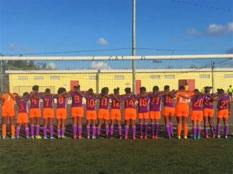 Tambearly U 13 Girls Face Off Against Cavalier U 13 Girls Bahamas Fa