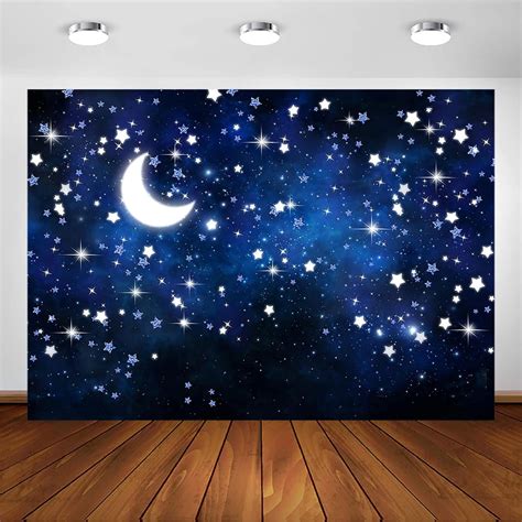starry night backdrop galaxy night sky photography background