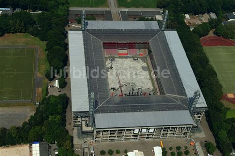 Luftbild Köln Sportstätten Gelände Der Arena Des Stadion Rhein