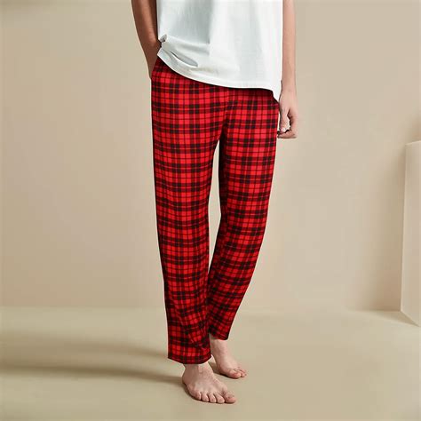 Natural Feelings Mens Woven Sleep Pajama Pant Men Flannel Pajama Pants