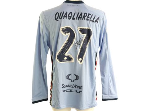 Maglia Ufficiale Quagliarella Sampdoria 2016 17 Autografata