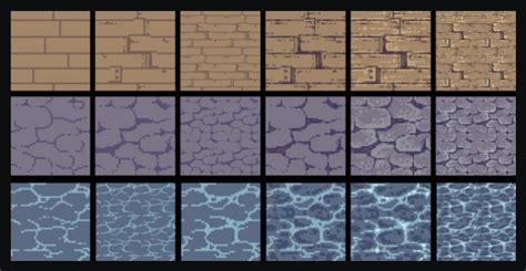 Pixel Art Stone Floor