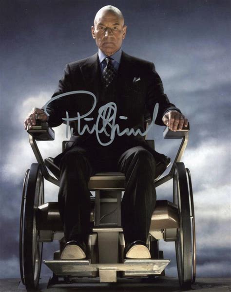 Patrick Stewart X-Men Professor Xavier Autograph Autographed 8x10" Photo | #1902017769