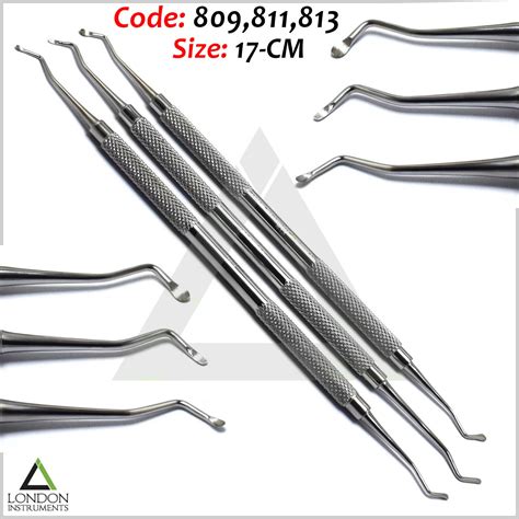 Dental Spoon Excavators Cavity Blade Curettes Composite Restorative