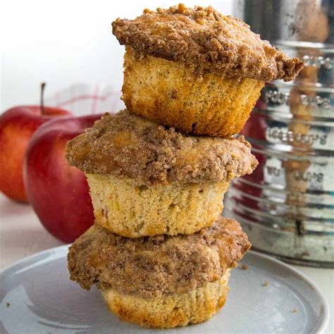 Crispy Cinnamon Spice Apple Muffins Recipe Must Love Home