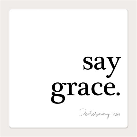 everBe Designs - Metal Print - say grace.