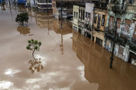 El peor evento climático extremo inundaciones en el sur de Brasil