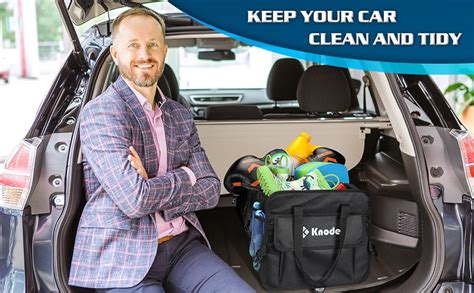 Amazon K KNODEL Sturdy Car Trunk Organizer With Premium Insulation