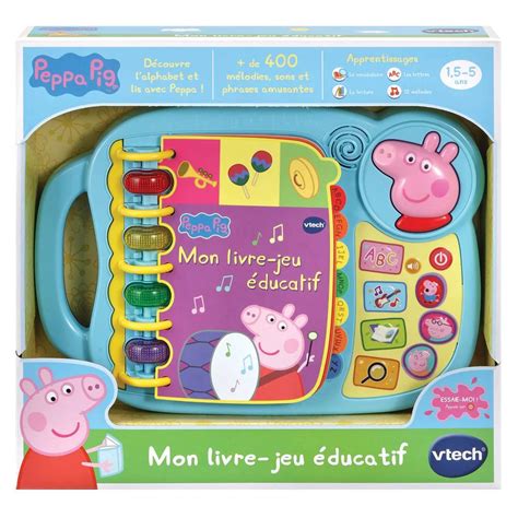 Peppa Pig Mon Livre Jeu Ducatif Vtech Petit Ange Ennasr