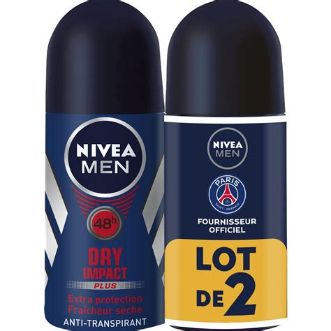 NIVEA MEN Dry Impact déodorant homme anti transpirant bille 48h