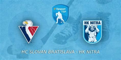 Tipsport Liga Hc Slovan Bratislava Hk Nitra Video Sport Sk