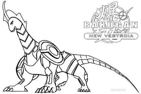 Printable Bakugan Coloring Pages For Kids