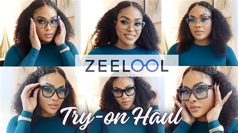 Stylish And Affordable Prescription Eyewear Zeelool Review And Try On Haul Youtube