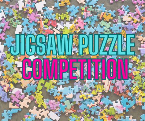 Jigsaw Puzzle Competition Sign Up Webb Shadle Public Library