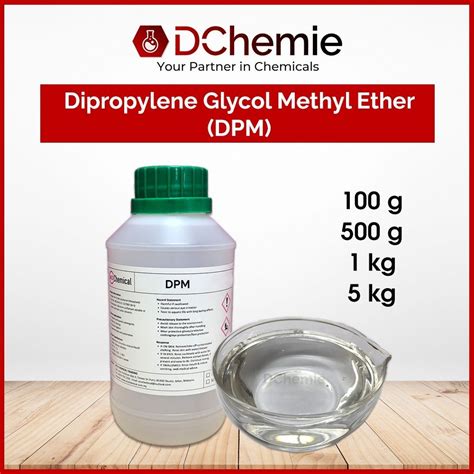 Dipropylene Glycol Methyl Ether Dpm Dowanol Dpm [100g 5kg] Shopee Malaysia