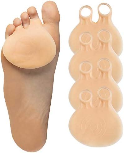 ZenToes Double Loop Gel Metatarsal Foot Pads 4 Pack Ball Of Foot