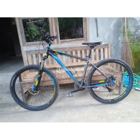 Sepeda Polygon Cascade Blue Size M Fram Alloy Bekas Siap Pakai Di