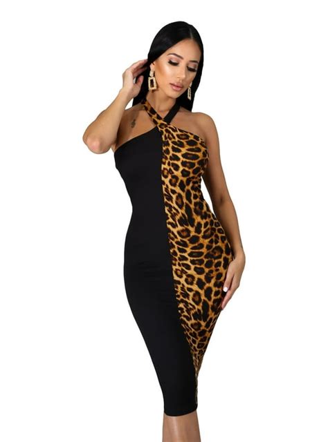 Cheetah Print Dress