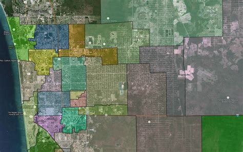 Collier County Public Schools, Naples Elementary school district map ...