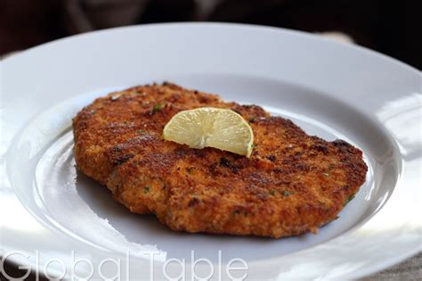 Breaded And Fried Pork Cutlet Wiener Schnitzel Vom Schwein Global