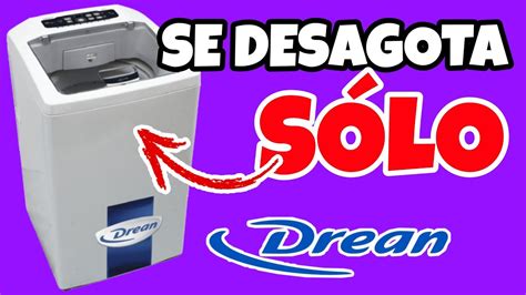 Solucion Lavarropas Drean Concept No Desagota Off