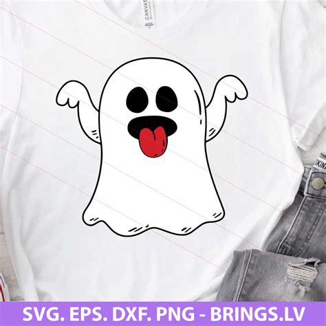 Halloween Ghost SVG Spooky SVG Ghost Svg Halloween Clipart