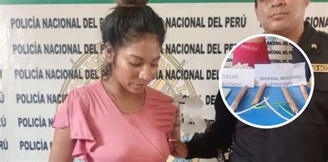 Piura Capturan A Chica Dinamita Implicada En Varios Casos De