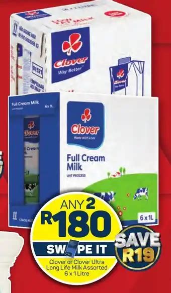 Clover Milk Uht X Lt Offer At Super Save