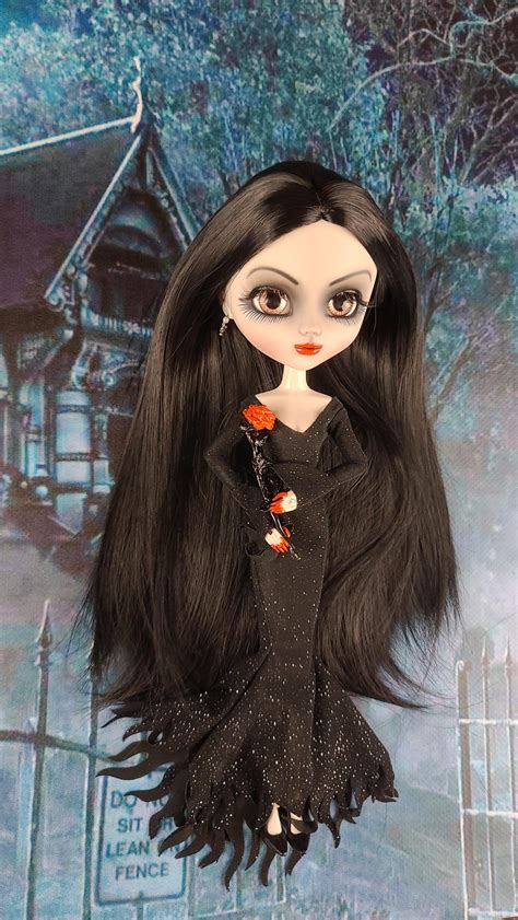 Pullip Morticia Addams Made By Me Ig Artforlovingheart R Dolls