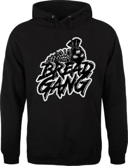 Bread Gang Black Merch Hoodie | INC STYLE