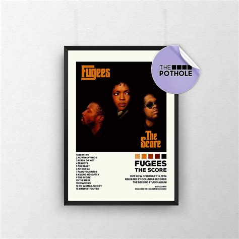 Fugees Posters / The Score Poster, Album Cover Poster sold by Meriel Ubiquitous | SKU 41420810 ...