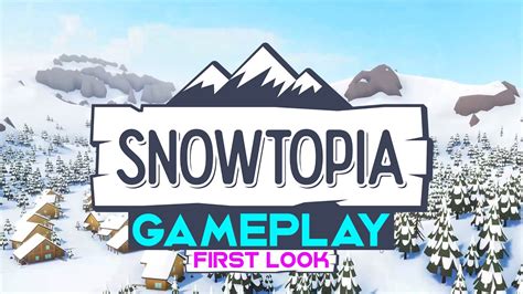 Snowtopia Gameplay On Pc K Uhd Fps First Look Early Access Ski