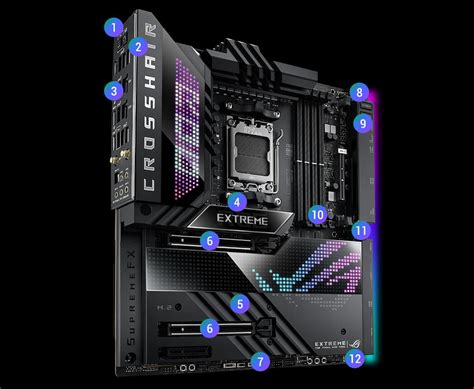 Rog Crosshair X E Extreme Cartes M Res Rog Canada