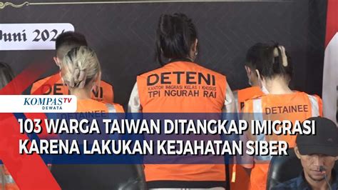 Warga Taiwan Ditangkap Imigrasi Karena Lakukan Kejahatan Siber